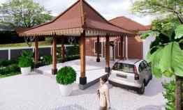 Rumah Etnik Joglo Pertama di Jogja Paling Murah dekat Masjid Suciati