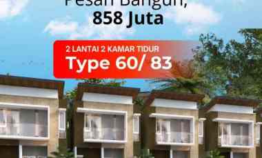 Rumah Dijual Jogja Klidon Sukoharjo Uii Kaliurang 2 Lantai 2 Kamar