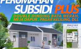 Rumah Subsidi Baru dan Murah Lokasi Strategis Nempel Jalan Utama