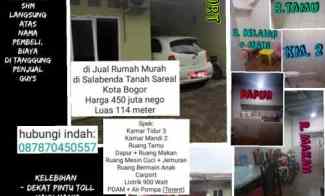 Dijual Rumah di Kayumanis Bogor dekat Tol Kayumanis dan Tol Borr