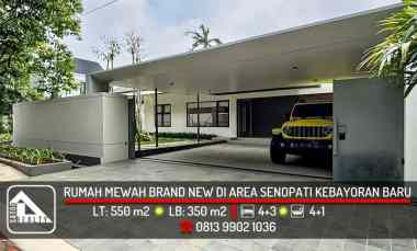 dijual rumah kebayoran baru jakarta selatan