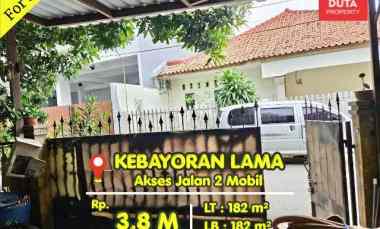 dijual rumah kebayoran lama