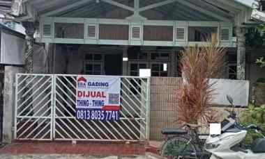 dijual rumah kelapa nias kelapa gading