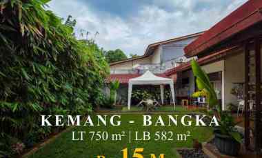 dijual rumah kemang