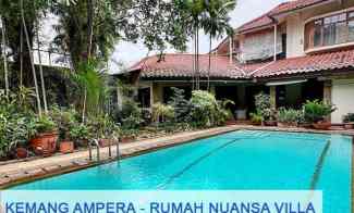 Fast Sale Rumah Nuansa Villa di Kemang - Ampera Jakarta Selatan