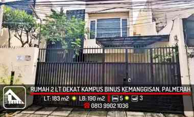 dijual rumah kemanggisan palmerah