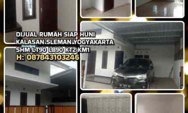 Dijual Rumah Siap Huni di Kalasan Sleman Yogyakarta. Shm Lt90 Lb90 Kt2