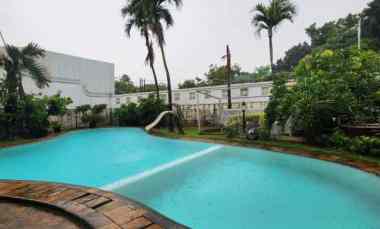 dijual rumah kolam renang pondok indah full furnished