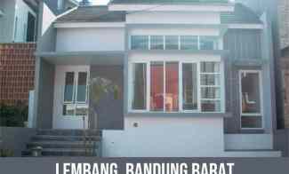 Rumah Siap Huni 1 Lantai 2 Kamar Tidur di Lembang Bandung Barat
