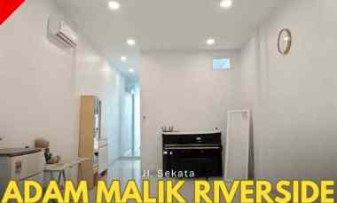 dijual rumah komplek adam malik
