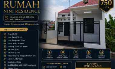 Rumah Dijual di Komplek Cijambe