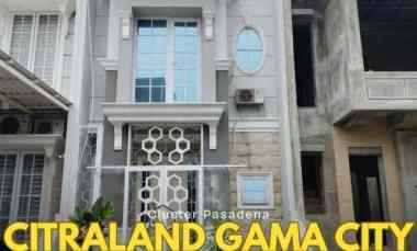 dijual rumah komplek citraland gama