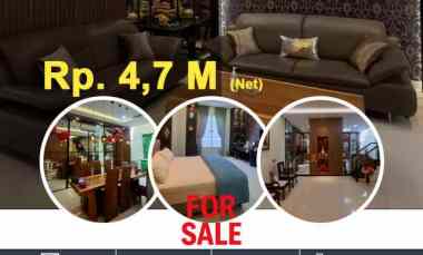 dijual rumah komplek citraland gama