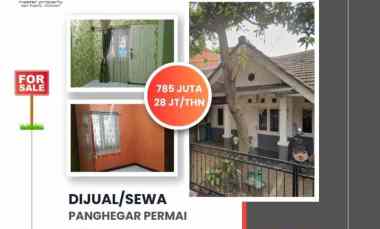 dijual rumah komplek panghegar permai