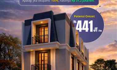 dijual rumah kos lokasi strategis di yogyakarta