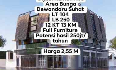 Dijual Rumah Kos Premium Area Bunga Dewandaru Suhat