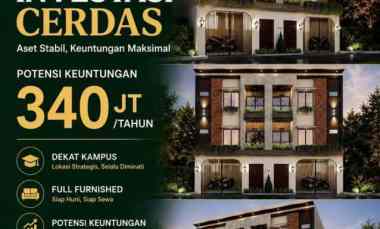 Dijual Rumah Kost Exclusive Lokasi Strategis Jalan Candi Mendut Suhat