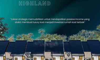 Dijual Rumah Kost Modern Malang Kota 8 Kamar dekat UB