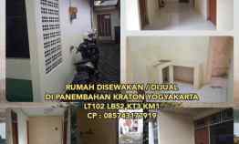 Rumah Dijual di Panembahan Kraton Yogyakarta Lt102 Lb52 Kt3 Km1