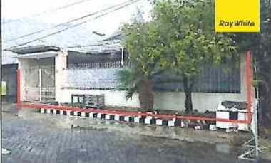 Dijual Rumah Lelang Kutisari Indah Utara Surabaya Selatan LT 264m2 SHM
