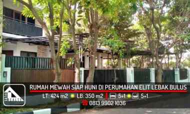 dijual rumah lebak bulus cilandak