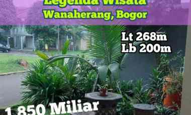 dijual rumah legenda wisata cibubur