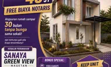 Perumahan Magetan Rumah 2 Lantai Syariah Harga 500 jutaan