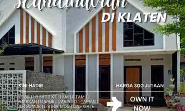 dijual rumah manisrenggo klaten jawa tengah