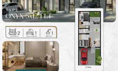 Rumah Baru Gress 1 Lantai Onyx Nh7 North Houston Mansion Nine