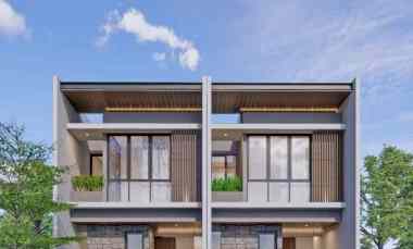 New Modern Minimalis Manyar Tirtoyoso 2 Lantai Material Premium