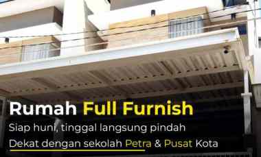 Rumah Dijual Manyar Tirtoasri Surabaya Timur Siap Huni Full Furnished