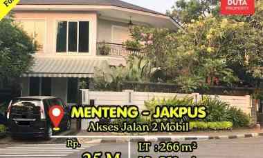 dijual rumah menteng