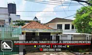 dijual rumah menteng jakarta pusat