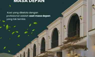 Rumah Kost 8 Kamar di Malang Kota Jalan Kaki ke Kampus UB 1 M