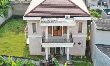 dijual rumah mewah luas strategis di cinangka depok
