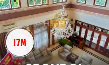 dijual rumah mewah srondol semarang selatan