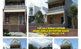 Dijual Cepat Rumah Siaphuni dekat Jungle Waterpark Nirwana Residence