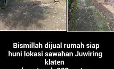 Dijual Rumah Murah,juwiring,klaten 280 meter, 280 juta