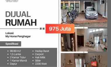 dijual rumah my home panghegar