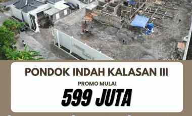 Rumah Modern dalam Cluster One Gate System di Sleman Timur