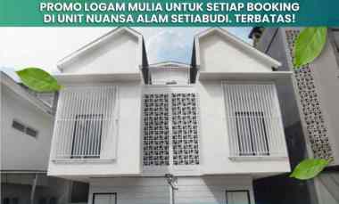 dijual rumah nuansa alam setiabudi