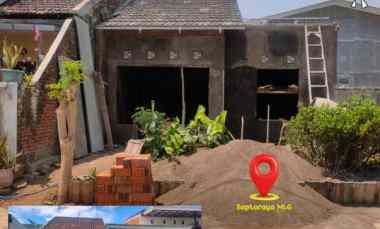 dijual rumah on progress terima siap huni di pakis