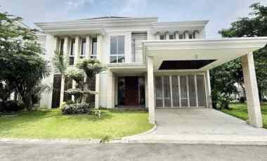 dijual rumah pakuwon indah la rizgolf