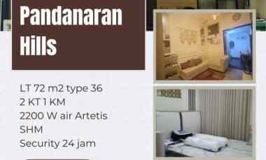 dijual rumah pandanaran hills