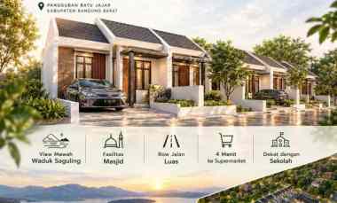 Rumah Baru 32 Unit di Batujajar, View Waduk Saguling Mulai Rp425 juta