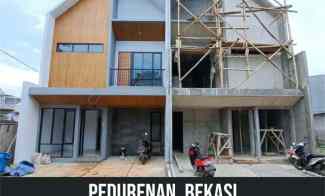 Rumah 2 Lantai 3 Kamar Tidur Siap Huni Pedurenan Mustika Jaya Bekasi