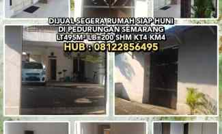 Dijual Segera Rumah Siap Huni di Pedurungan Semarang. Lt495m Lb 200