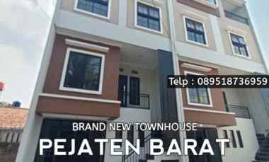 dijual rumah pejaten barat kemang