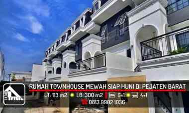 dijual rumah pejaten barat pasar minggu