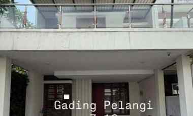 dijual rumah pelangi the gading residence